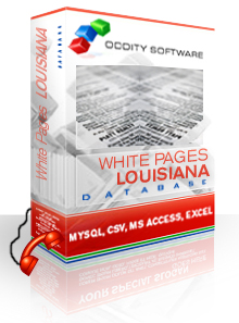 Download Louisiana White Pages Database